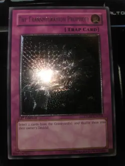 STON-EN054 The Transmigration Prophecy Ultimate Rare 1st Edition LP Yugioh Card - Image 2