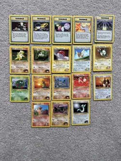Pokemon Cards Gym Heroes Bundle Joblot Old Vintage WOTC x18 - Image 1