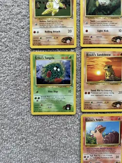 Pokemon Cards Gym Heroes Bundle Joblot Old Vintage WOTC x18 - Image 3