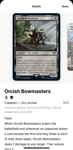 Orcish Bowmasters Universes Beyond: the Lord of the Rings: Tales of Middle-Earth - Image 2