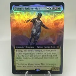 Cosmic Spider-Man (Extended Art) Marvel's Spider-Man Foil - Image 1