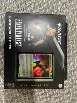 Magic The Gathering Final Fantasy Cloud Commander Deck *New* - Image 1