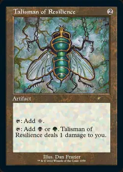 [1x] Talisman of Resilience (1059) - Retro Frame - Foil Etched Near Mint, Englis - Image 1