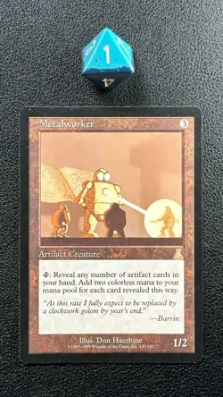 MTG Metalworker Urza's Destiny English Near Mint - Image 1