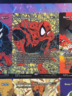 MTG Marvel SpiderMan Arachnogenesis, Multiversal Passage, Savage Beating, & More - Image 4