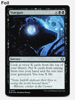 Stargaze - FOIL - MTG Bloomburrow 💀💀 - Image 1