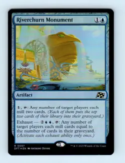 #57 2025 Aetherdrift Riverchurn Monument Rare Foil - Image 1