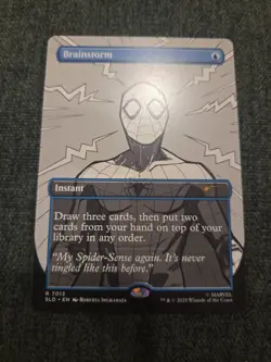 Spider-man Brainstorm (7013) Secret Lair (Non-Foil) Chase Card MTG Super Rare - Image 3