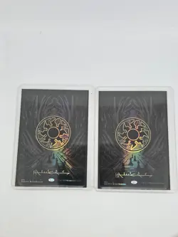 ALL 5 Oil Slick MTG Raised lands Foil Phyrexian Compleat Bundle x2 - Image 4