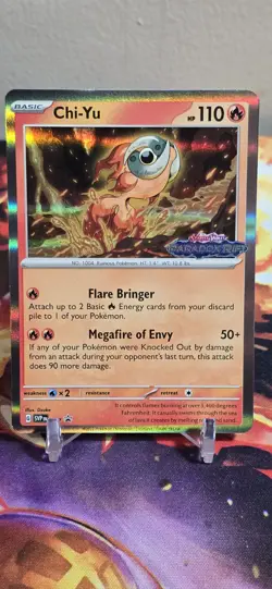 Chi-Yu SVP 057 Pre Release Black Star Promo Paradox Rift Pokemon TCG NM - Image 1