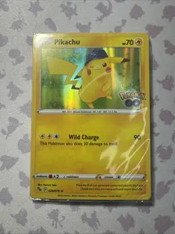 Pikachu 028/078 Pokemon GO Stamped Sealed Promo - Pokemon TCG -Toys R Us Holo - Image 1