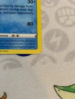 C1686 POKEMON TCG HISUIAN BASCULEGION HOLO NM #SWSH205 ASTRAL RADIANCE BLK PROMO - Image 5