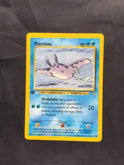 Pokemon Cards: Neo Genesis 1st Edition Common: Mantine 64/111 - Image 1