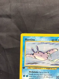 Pokemon Cards: Neo Genesis 1st Edition Common: Mantine 64/111 - Image 2