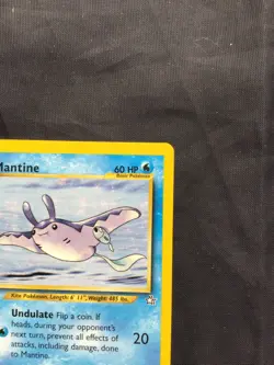 Pokemon Cards: Neo Genesis 1st Edition Common: Mantine 64/111 - Image 3