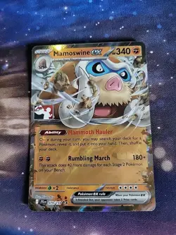 Play! Pokemon Prize Pack Series 7 Journey Together 079/159 Mamoswine ex - Image 3