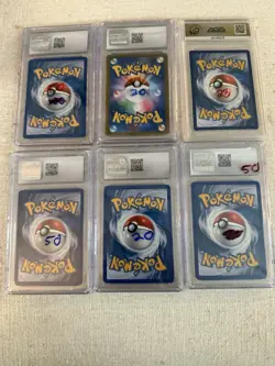 6 TCG Pokemon Slabs Lot for Sale! Valued Total=175 - Image 2