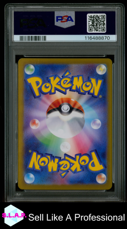 ROARING MOON EX SPECIAL ART RARE POKEMON JAP SV8A-TERASTAL FEST 2024 218 PSA 10 - Image 2