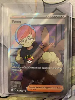 Pokemon TCG Penny 239/198 Ultra Rare Trainer Scarlet & Violet Base Set - Image 1