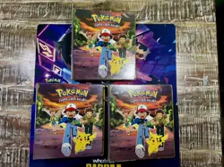 Vintage Pokemon Binder Lot - Official Nintendo Licensed Product 1999 TCG 3-Ring - Image 1