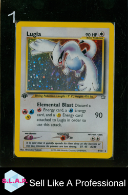 LUGIA POKEMON 9/111 NEO GENESIS 1ST EDITION 2000 ENGLISH HOLO - Image 1