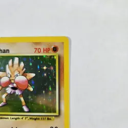 Hitmonchan 7/102 - Rare Holo - Pokemon TCG - Base Set - MP - Image 4