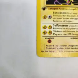 Magneton 26/62 - Rare - Pokemon TCG - Fossil - LP - Image 4