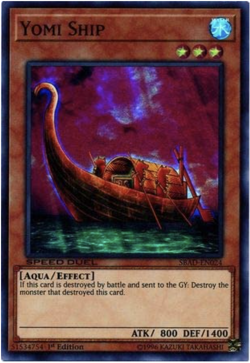 Yu-Gi-Oh! Yomi Ship - SBAD-EN024 - Super Rare - 1st Ed - NM/M - NEW - Image 1