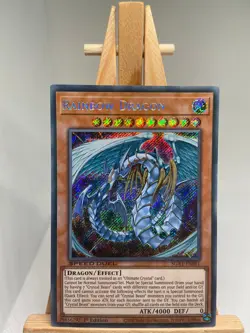 Rainbow Dragon - Secret Rare 1st Edition SGX1-ENF01 - NM - YuGiOh - Image 1