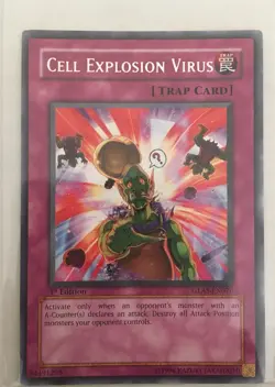 Cell Explosion Virus - GLAS-EN076 - Rare - 1st Edition M/NM Yugioh - Image 1