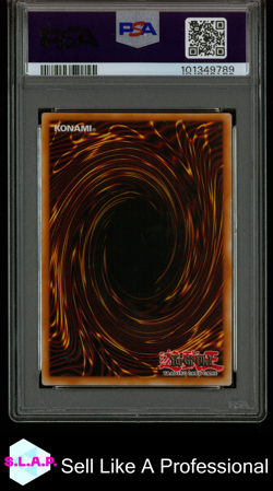 LEGEND. MAGICIAN/DARK W/S REPLICA 1ST ED-GER. YU-GI-OH! 2015 DE052 PSA 9 - Image 2