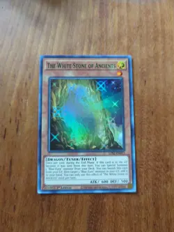 The White Stone of Ancients (Green) - LDS2-EN013 - Ultra Rare - 1st Edition - Image 1