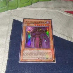 Vintage Yu-Gi-Oh! YuGiOh 1st Edition DARK ERADICATOR WARLOCK Hologram Foil 1996 - Image 1