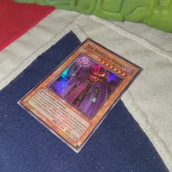 Vintage Yu-Gi-Oh! YuGiOh 1st Edition DARK ERADICATOR WARLOCK Hologram Foil 1996 - Image 2