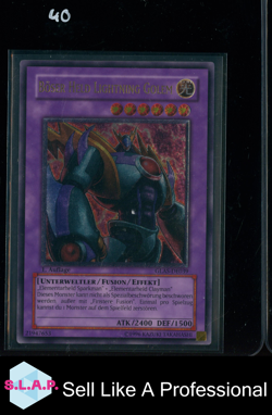 BOSER HELD LIGHNTING GOLEM YU-GI-OH! GLAS 1ST EDITION DEUTSCH - Image 1