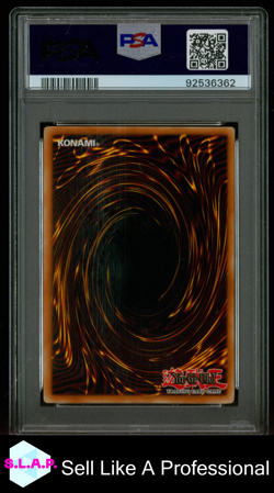 SKILLED DARK MAGICIAN MAGICIAN'S FORCE YU-GI-OH! MAGICIAN'S FORCE 2003 065 PSA 9 - Image 2