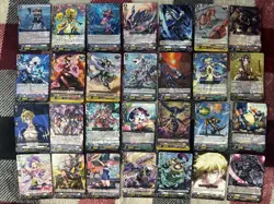 Vanguard Card Fight!! With Holo Foil Card Lot Storage Unit Find Wide Variety - Image 3