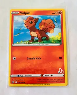Vulpix 029/264 Battle Academy Cinderace Deck Pokemon Card Promo Rare - Nm/Vlp - Image 1