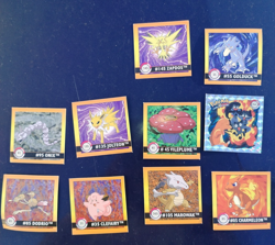 lot de stickers Carte Pokemon Card Artbox 1999 - Image 1
