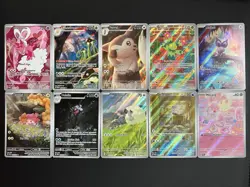 Pokemon Card Lot - 10 Illustration Rares - Image 1