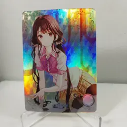 Aki Adagaki Goddess Story - Anime Waifu Custom Trading Card SR - Image 1