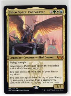 MtG SNC Falco Spara, Pactweaver #186 Non-Foil - Image 1