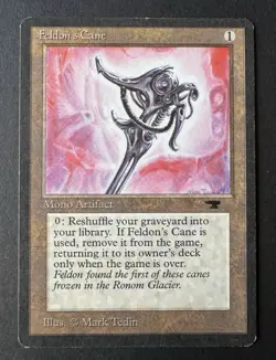 Feldon's Cane MTG Magic The Gathering Antiquities LP - Image 1