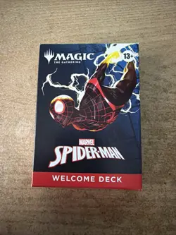 Spiderman Welcome Deck NYCC 2025 Magic The Gathering Mtg Green Deck Miles Venom - Image 1