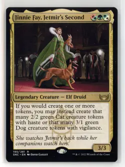 MtG SNC Jinnie Fay, Jetmir's Second #195 Non-Foil - Image 1
