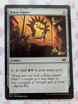 Boros Signet 247 Commander 2015 MTG - Image 1
