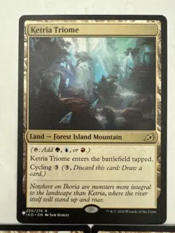 MTG: 3x Rare Set of Lands from Ikoria Lair of Behemoths Regular Cards- NM - Image 2