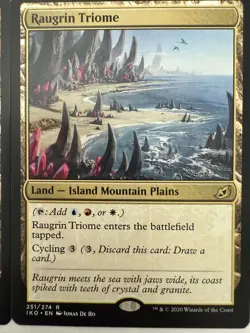 MTG: 3x Rare Set of Lands from Ikoria Lair of Behemoths Regular Cards- NM - Image 3