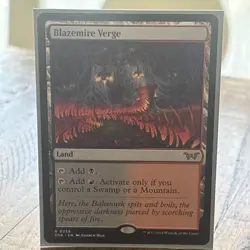 Blazemire Verge 0256 Mtg Magic The Gathering Regular Rare DSK NM - Image 1