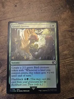 Gysahl Greens FOIL FIN Final Fantasy MTG 190 M/NM 1x Magic The Gathering - Image 1
